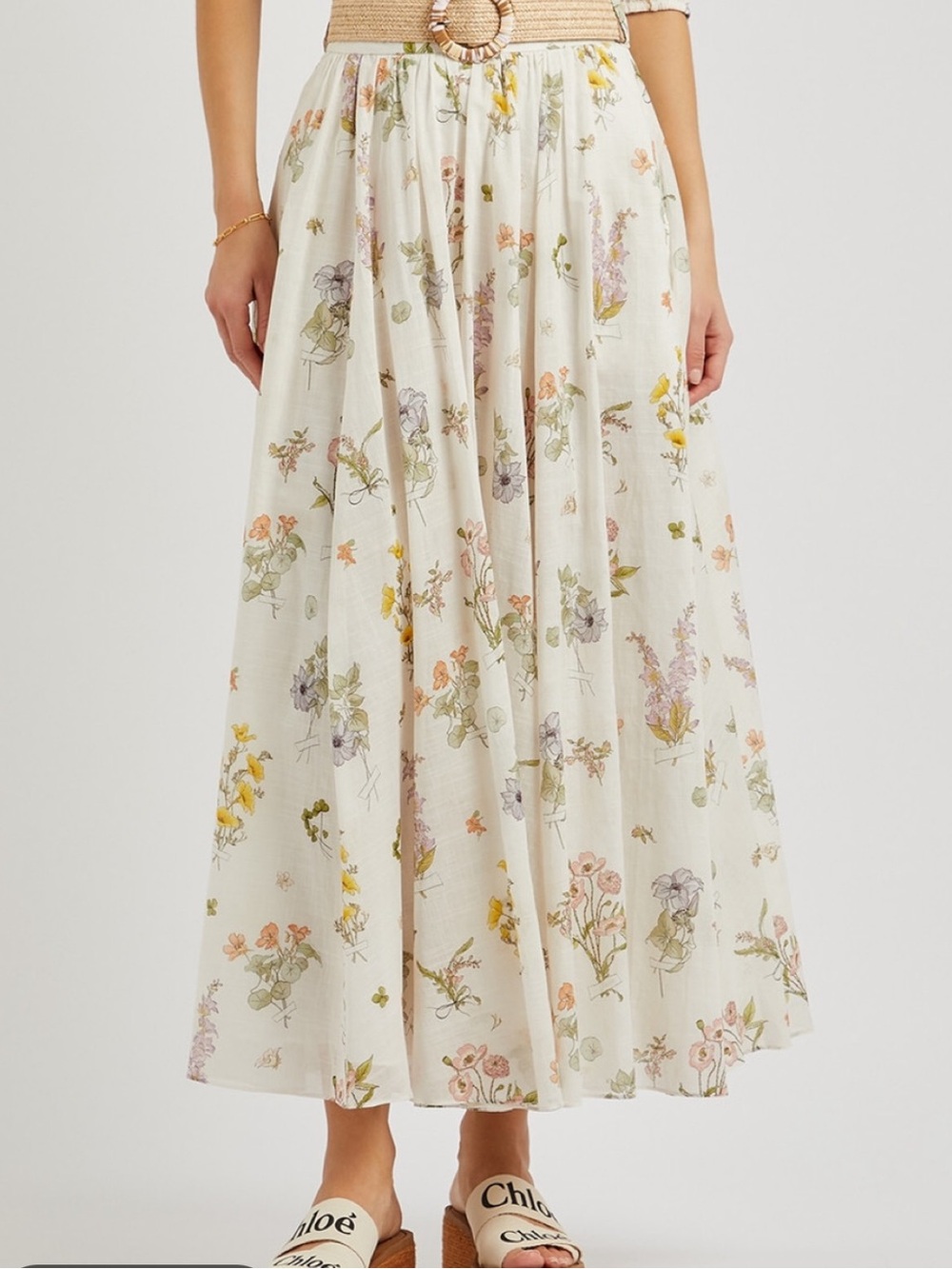 Zimmermann Jeannie Floral Maxi Skirt 🌸 - Picture 2 of 8